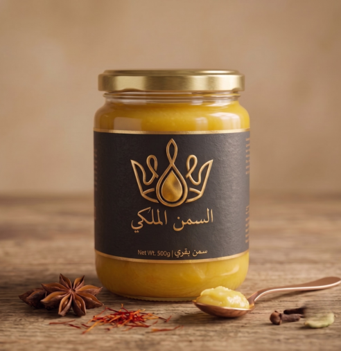 السمن الملكي - سمن بقري 500غ (2)