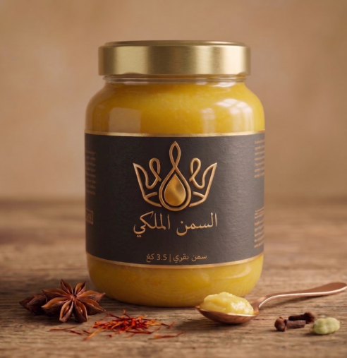 السمن الملكي - سمن بقري ٣.٥ كغ